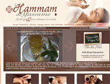 Tablet Screenshot of hammam-yasmine.fr